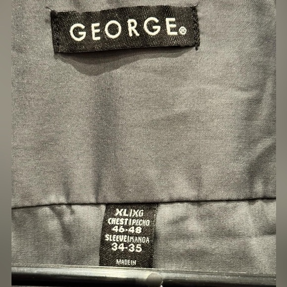 George grey men’s casual button down shirt - Picture 3 of 5